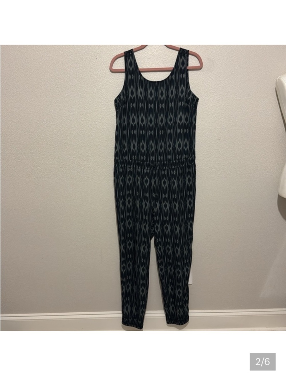 Athleta IKAT CROSSBACK Lightweight ROMPER